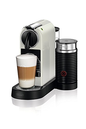 Nespresso De'Longhi Citiz EN267.WAE Kaffeekapselmaschine mit Milchaufschäumer, 1710W ,1 L , ‎37.2...