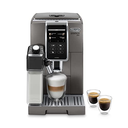 De'Longhi Dinamica Plus ECAM 370.95.T Kaffeevollautomat mit LatteCrema Milchsystem, Cappuccino und...